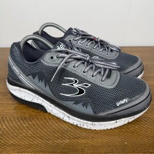 Gravity Defyer G-Defy Shoes Womens 8.5 Black Ion Comfort Fit Athletic‎ Sneakers